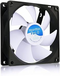 AABCOOLING Super Silent Fan 9-92mm Ventilateur pour Boîtier PC Silencieux et Efficace avec 4 Pads Anti Vibrations, 12V, Ventilation PC, 9cm, Ventilo PC, Fan PC 13,6 dB 58 m3/h