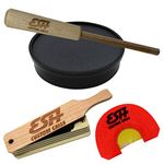 ESH Turkey Call Starter Pack, Includes 1 All-Weather Turkey Box Caller, 1 Slate Pot Call with Hickory Striker and 1 3-Reed Mouth Call - Combo Kits for Beginner and Pro Hunters