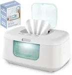 TinyBums Baby Wipe Warmer & Dispenser with LED Changing Light & On/Off Switch - Jool Baby