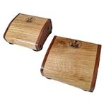 Rhyth-Mic M4 stompbox. Solid wood, microphonic not piezo. Great sound.