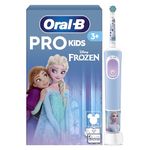 Oral-B Pro Kids Electric Toothbrush, 1 Handle Featuring Frozen, 1 Toothbrush Head, Designed by Braun, for Ages 3+