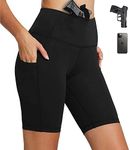 Lilcreek Concealed Carry Leggings for Women Gun Holster,Conceal Carry for Women Shorts,Undercover Concealment Yoga Pants