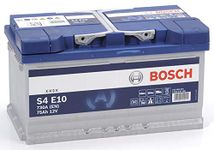 Bosch S4E10 - Car Battery - 75A/H - 730A - Efb Technology - Adapted for Vehicles with Start/Stop System