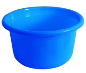 Kuber Industries Plastic Unbreakable Multipurpose Bath Tub 40 Ltr (Blue) -Ctltc10952