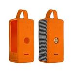 kwmobile Silicone Case Compatible with Marshall EMBERTON - Case Protective Mini Speaker Cover - Orange