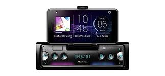 Pioneer SPH-20DAB Next generation 1-DIN receiver with DAB/DAB+ Digital Radio, Bluetooth, USB and Spotify. Connects to iPhone & Android devices.