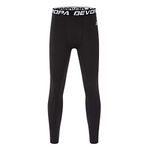Devoropa Boys Leggings Quick Dry Youth Compression Pants Sports Tights Basketball Base Layer Black S