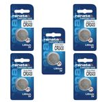 Imaginea Battery Compatible with Renata CR2430 Lithium Coin Cell Battery 3V, Swiss Made Type C Battery Suitable for Key fobs, Scales Wearables & Medical Devices Fresh Stock (Pack of 5)