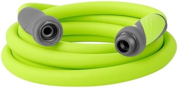 Flexzilla Garden Lead-in Hose with SwivelGrip, 5/8 in. x 10 ft., Heavy Duty, Lightweight, Drinking Water Safe, ZillaGreen - HFZG510YWS-E