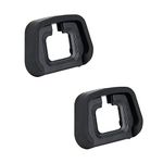 (2 Pack) JJC Soft Silicone Eyecup Eyepiece for Nikon Nikon Z5 Z6 Z6II Z6III Z7 Z7II Mirrorless Camera Replaces Nikon DK-29