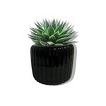 Black Cylinder Ceramic planters Pot (4x4 inch) – Ideal for Indoor & Outdoor Plants for Home & Office décor – Pots for Succulent Plants