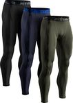 ATHLIO Men's Compression Pants Runn