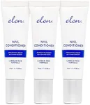 Elon Lanolin-Rich Nail Conditioner, Strengthens Nails & Protects Cuticles (10g tube, 3 Pack)