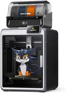 Creality K2 Combo 3D Printer, Multicolor Printing with CFS, High-Speed 600mm/s, Smart Auto Leveling, Quiet Printing, 300°C Nozzle, Dual AI Camera, Direct Drive Extruder, Build Volume 260x260x260mm