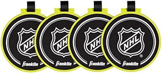 Franklin Sports Hockey Shooting Targets - NHL - 4 Knock Out Targets with Goal Attachments