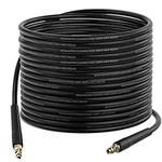 Stone Banks 15m Pressure Washer Hose for Karcher Quick Connect System, High Pressure Washer Replacement Hose for Kärcher K2 K3 K4 K5 K6 K7,Pressure Washer Accessory for Kärcher