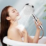 Shower Head Clearance, High Pressure Shower Heads with Handheld, 8 Spray Modes, High Flow Detachable Showerhead Body Spray Shower Heads, Adjustable Shower for Home, Gym, Senior Hotel