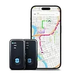 (2 Pack) Spytec GPS Mini GPS Tracker for Vehicles, Cars, Trucks, Loved Ones, Fleets, Hidden Tracker Device for Vehicles with Unlimited US and Worldwide Real-Time Tracking App - 4GLTE Super SIM Tracker