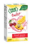 True Lemon Twist Drink Mixes - Kid-Approved Flavours Made with Parent-Approved Ingredients, Single Serve Packets 10-Pack Fruit Punch