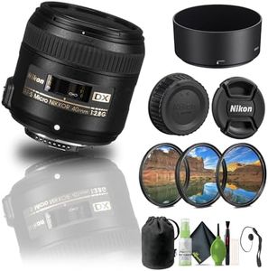 Nikon - AF-S DX Micro-NIKKOR 40mm f/2.8G Macro Lens (2200) + Filter Kit + Cap Keeper + Cleaning Kit