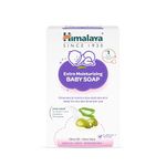 Himalaya Extra Moisturizing Baby Soap for Dry Skin | B3G1-125g Helps Lock In Moisture With Aloe-Milk Moisture Complex of Almond & Olive Oil | Clinically Tested | No. 1 Doctor Recommended Brand