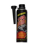 Nitrox +10 Clean Speed Super Petrol Additive 500ml Fuel Treatment Cleaner Engine Injector All In One System Cleaning Remove Carbon Gum And Dirt Lubricate Cylinder Heads Boost BHP Reduce Emissions