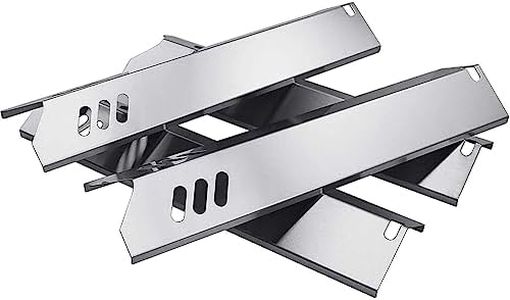 GFTIME 15 Inch BSH91591 Stainless Steel Heat Plate Replacement for Montana, BHG Grills, Dynaglo, Uniflame Gas Grill Models, 4 Pack
