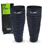 Loudmouth Football Leg Sleeves (Black, Youth)
