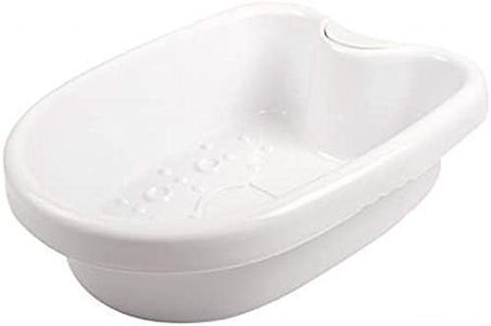 Bandeja para baño de pies y electrolisis de pies Ion Cleanser y otros pediluvios, oval