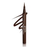 Girlactik Precise Marker Liner in Brown Noir - Long-Lasting, Smudge-Proof Makeup Eyeliner for Thin or Thick Cat Winged Liner, Soft Tip , Weightless, Paraben-Free, Vegan, Cruelty-Free, 1.0 ml/.034 fl oz, Made in Germany