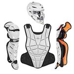 All-Star CKW-AFX-LGEWH/BKLGE AFx™ Fastpitch Catching Kit/Small WH/BK LGE