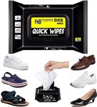 TCCO Natural Sneaker & Shoe Cleaner Wipes - 1 Packs of 80 - Portable Sneakers Cleaner Shoe Wipes Quickly Remove Dirt & Stains - These Disposable Shoe Cleaning Wipes Can Be Used On Footwear