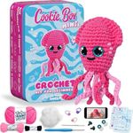 Cookie Box Crochet Kit for Beginners, Squid Inky