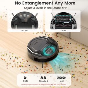 Lefant M210P Robot Vacuum Cleaner – Slim Design, Pet Hair, Wi-Fi
