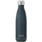 S'well Stainless Steel Water Bottle - 17 Fl Oz - Blue Suede - Triple-Layered Vacuum-Insulated Containers Keeps Drinks Cold for 36 Hours and Hot for 18 - BPA-Free - Perfect for the Go