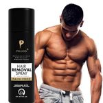 Palians Advanced Hair Removal Spray for Men - Quick & Painless Body Hair Removal, Fast-Acting & Pain-Free Solution for Body Hair, 200ml