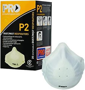 ProChoice P2 Dust/Mist Respirator Non Valved Disposable Mask 20-Pieces Set