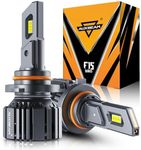 Auxbeam 9005 HB3 Fog Light, F15 Series 20000LM 9005 Powersport Light for Off-Road Use or Fog Light-2 Pack