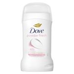 Dove Powder Soft Women's Antiperspirant Deodorant Cream Stick for 48 hour sweat protection and long-lasting fragrance with ¼ moisturising cream 50 ml