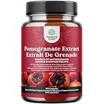 Extra Strength Pomegranate Extract Capsules - Pomegranate Supplement with Superfood Antioxidants & Ellagic Acid - Non-GMO Nitric Oxide Supplement with 5:1 Extract Equivalent to 100mg (120 Capsules)