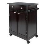 Winsome Wood Savannah Kitchen Cart