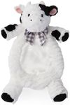 Bearington Lil' Gilly 13 Inch Cow Security Blanket for Babies - Cow Lovey - Cow Loveys for Babies