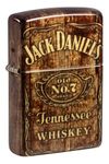 Zippo Jack Daniel's® Barrel Design 540 Tumbled Brass Pocket Lighter