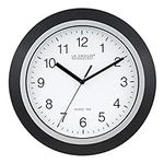 La Crosse Technology WT-3102B 10-Inch WWVB Self-Set Analog Wall Clock and Automatic DST Reset