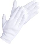 20 Pcs White Cotton Gloves| Cotton 