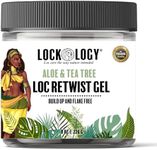 Lockology Locking Gel, Loc Gel, Dreadlocks Gel For Retwists - Organic Aloe and Tea Tree Locking Gel For Dreads | No Build Up Dreadlock Hair Products by