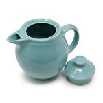 The Himalayan Goods Company - Stoneware Ceramic Spouted Coffee Tea Brewing Pot or Serving Teapot (550 ml) (Green)