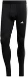 adidas Mens Techfit AEROREADY 3-Stripes Training Long Tights Black M