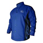 Black Stallion Unisex Adult Long Sleeve REvco BSX Mens Welding Jacket Coat 3XL, Royal Blue,Blue, 3X-Large US