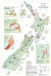 Wine Map of New Zealand